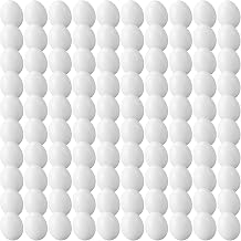 White Plastic Eggs - 90 Pcs Paintable Easter Eggs - 2.36 inch Craft Easter Eggs for Painting Easter Decorations Basket Stuffers Hen Lays Eggs Pretend Play Easter Party Home Decoration
