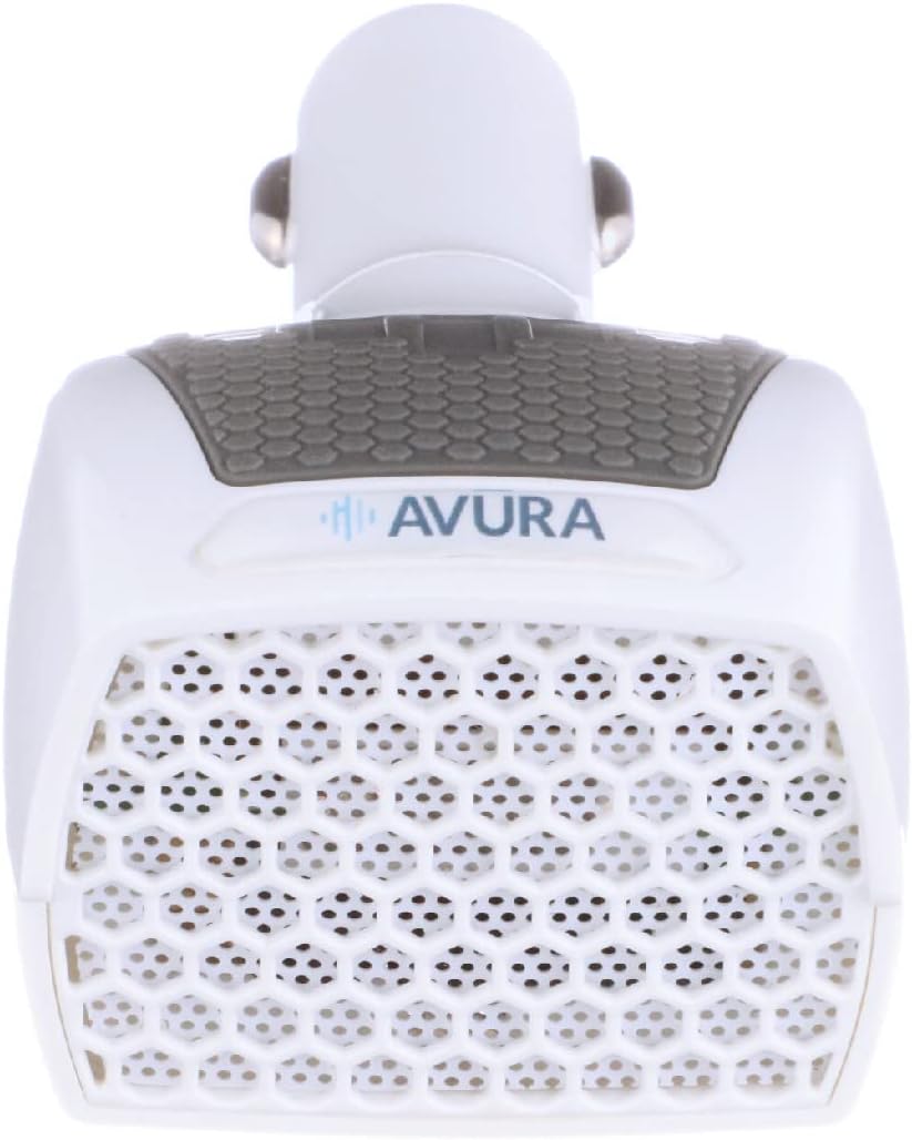 Micro3 Ozone Generator Air Purifier for Cars, Trucks, RVs, UTVs, Boats | Car Odor Eliminator and Air Freshener to Deodorize & Remove Smoke, Pet, Musty Odors (White)