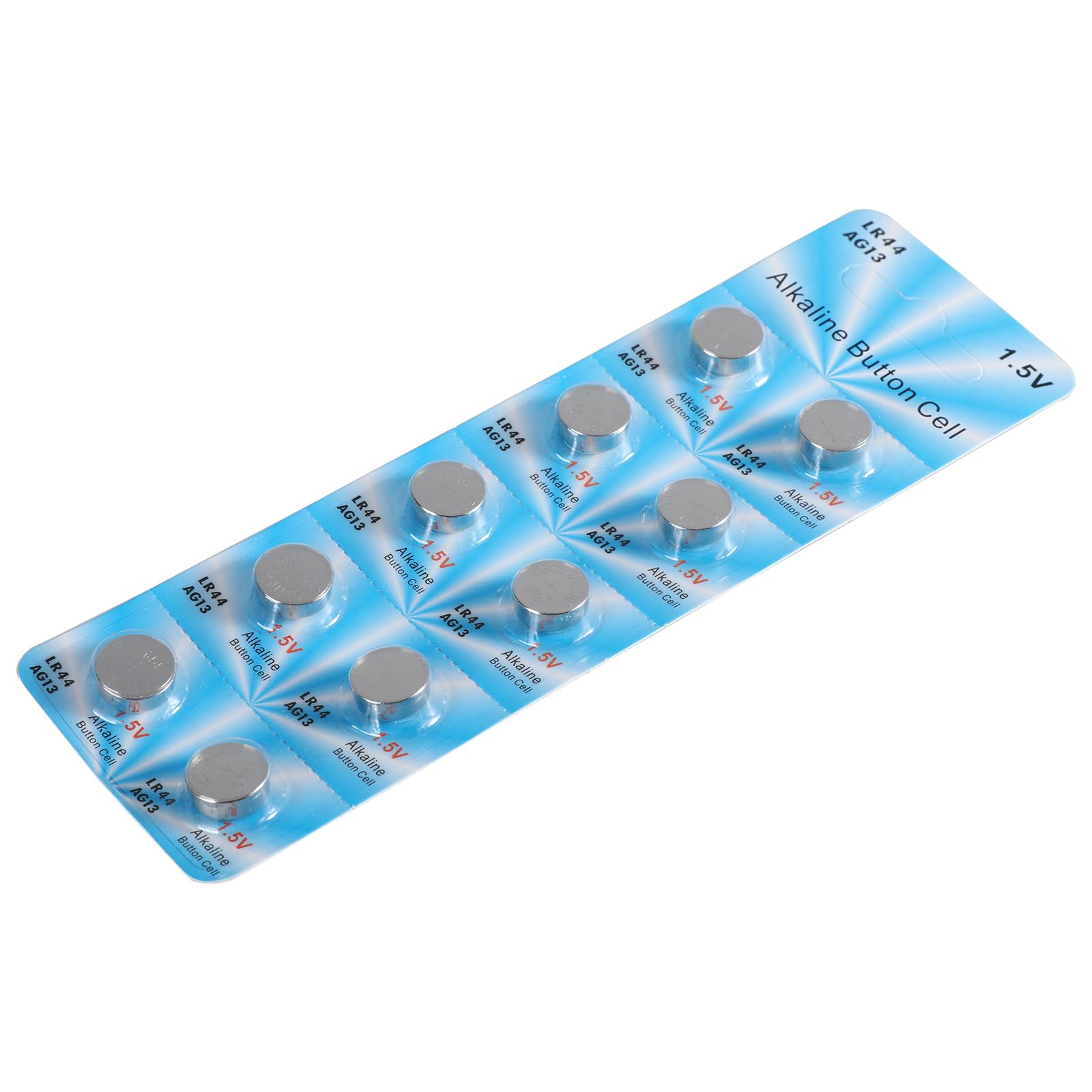 Amazon | 10 個 LR44 1.5V コイン電池 AG13 A76 357 357A LR1154 SR1154 SR44  小型エレクトロニクス用 | Rdpuvdagz(ルドプダグズ) | 乾電池