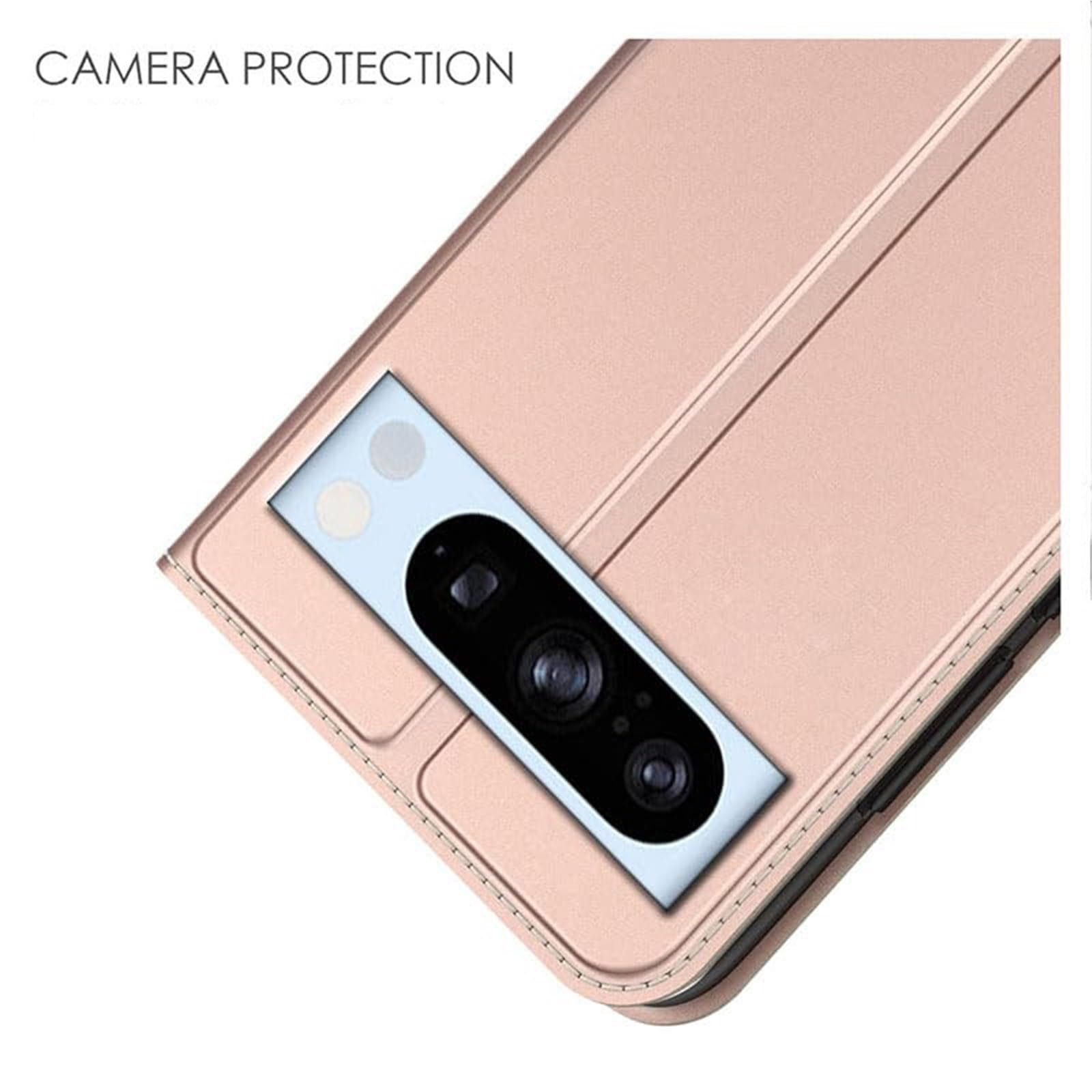 Etui do Google Pixel 11 Pro XL/11 Pro / 11, skórzane etui z antypoślizgowym, odpornym na zarysowania przegródkami na karty, stojakiem