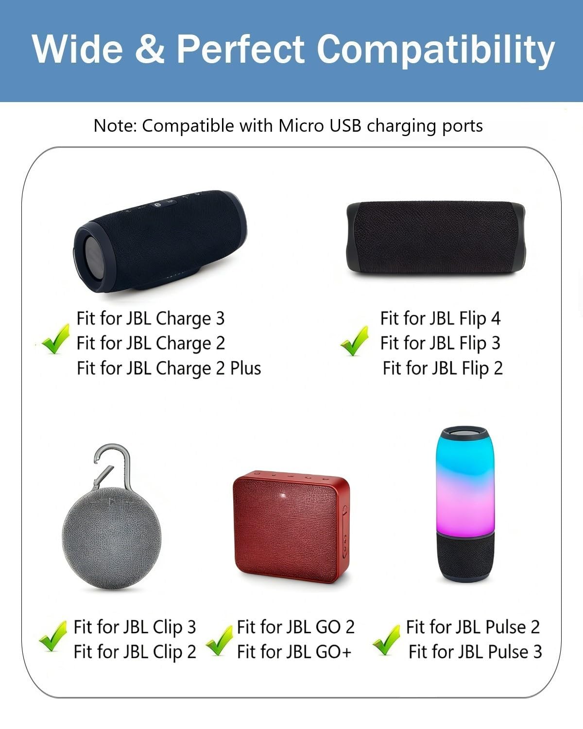JBL pulse3 充電器付き ORIGINAL JBL Pulse 3, 2, 1 Bluetooth Speaker Power AC Adapter +