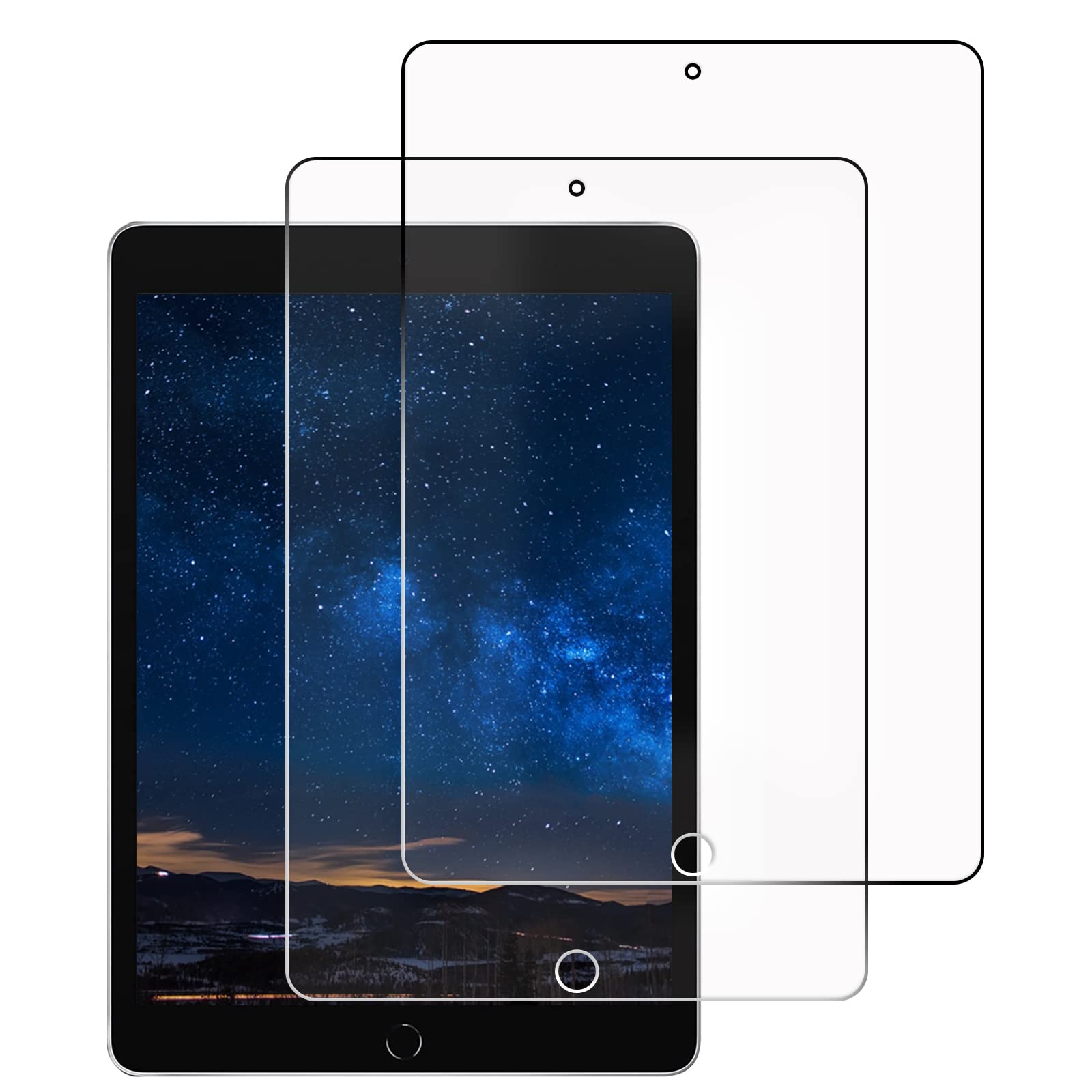 Amazon.co.jp: 【2枚】For iPad 10.2インチ 第9世代 秋モデル 用の