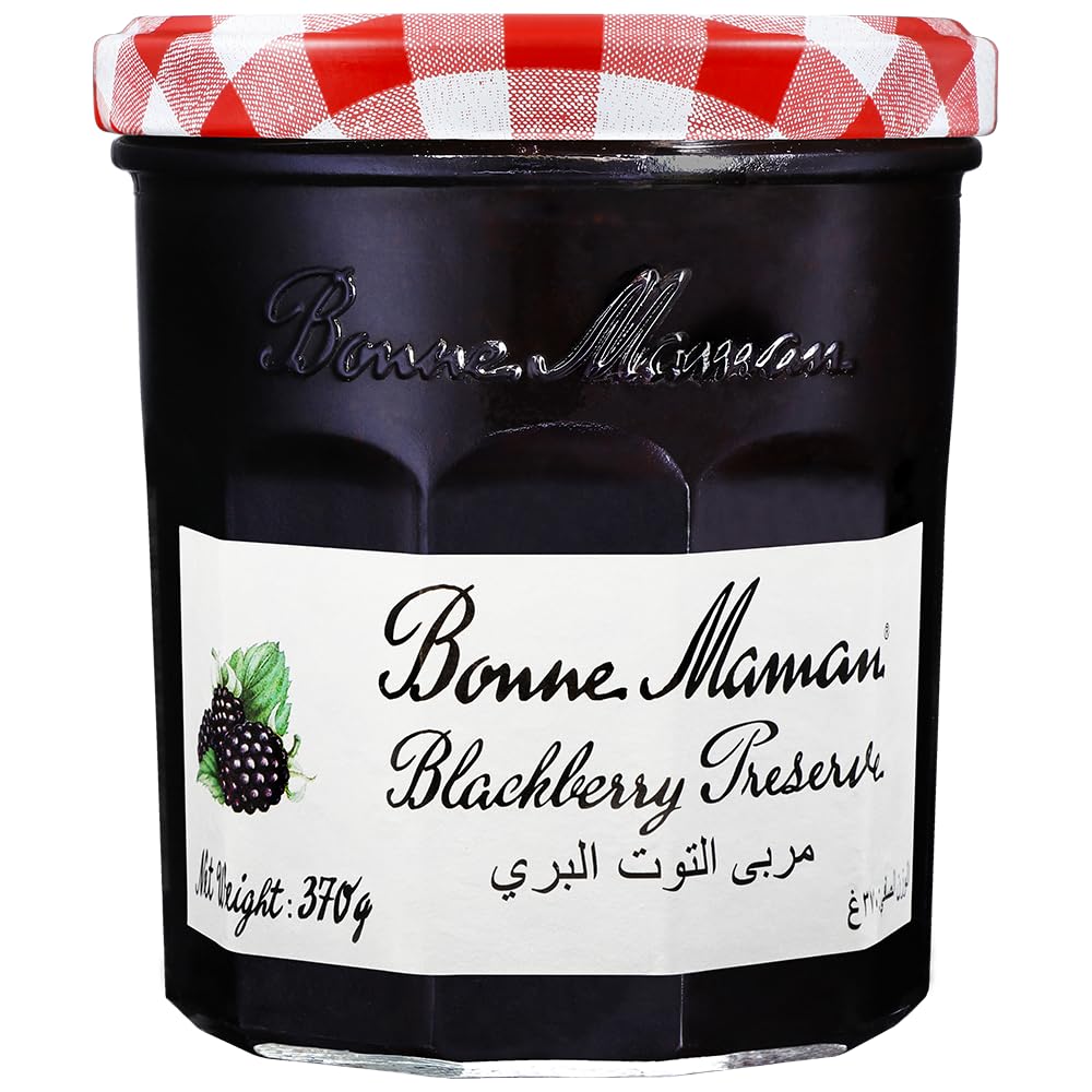Blackberry Preserve, Made from Fresh Fruits - 370 g