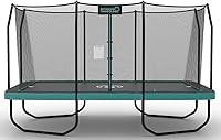 Skywalker Trampolines 12FT 15FT Round & 9x15FT Rectangle Trampoline with Patented No-Gap Safety Enclosure for Kids