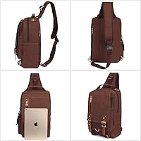 Vista 5 de Bolsa cruzada de lona, de Kaukko