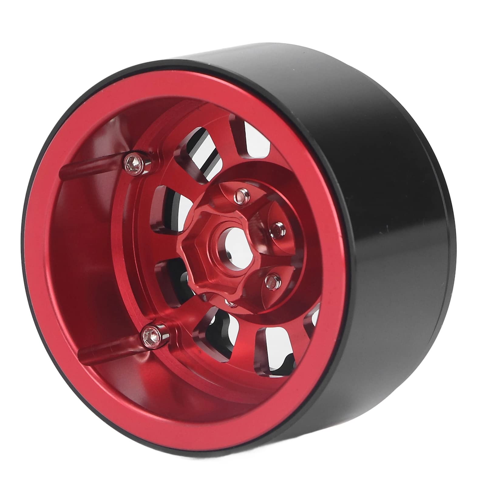 Focket Aluminiowa Piasta Hex RC, 12mm Klucz Nasadowy do SCX10 (czerwony)