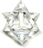 [TANAKA・YA] Natural Himalayan Crystal Marca Buster Hexagram Star, Carefully Selected, Elegant Crystal Gemstone, Total Height Approx.   1.1 inches 28 mm, Weight: Approx.   0.3 - 0.4 oz 9 - 12 g, High Transparency, Hand Held Figurine, Gemstone, Purification, Ornamental, Feng Shui, Healing Purification, Good Luck Health, Amulet Ornament, Decorative Stone Figurine, Crystal