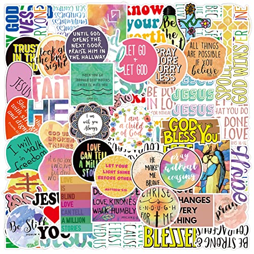 200pcs Catholic Stickers for Kids Religious Stickers for Water Bottle Scrapbook Bible Sticker for Adult Women Saint Catholic Gift Jesus Virgin Mary Sacred Heart