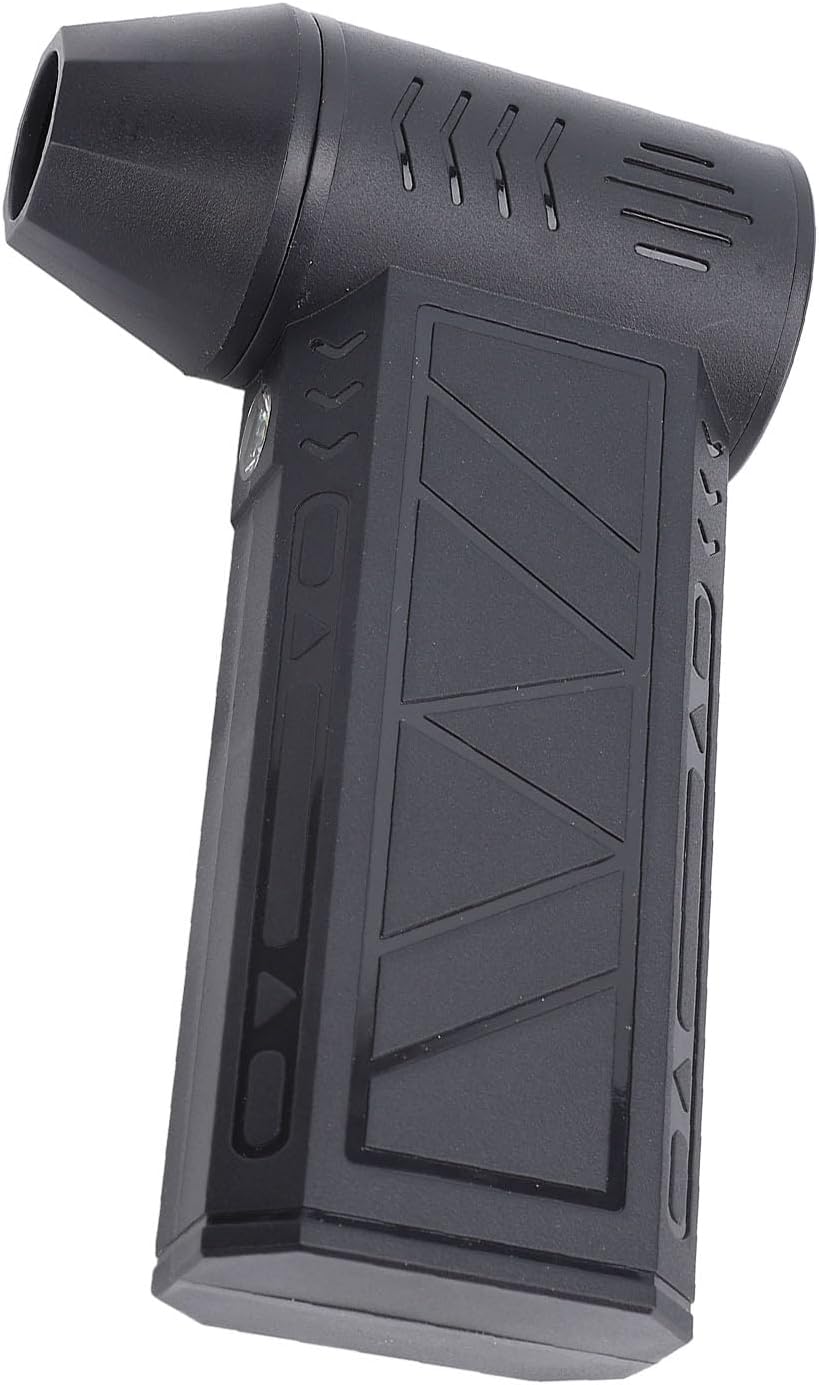 Brushless Motor Air Blower, Cordless Turbine Fan 5000mAh Lithium Battery Handheld Dry Blower for Home Pet Drying Plant Cooling with ABS Aluminum Alloy Design