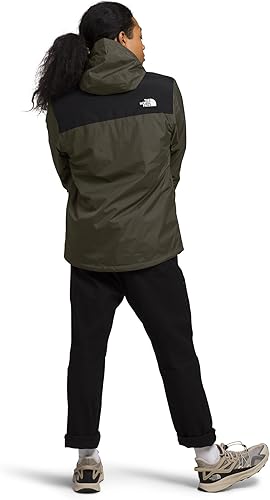 Miniatura 3 de THE NORTH FACE Chaqueta Antora Triclimate para hombre Capa exterior impermeable, capa interior cálida de forro polar, capucha ajustable de 3 piezas