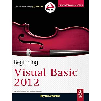 Beginning Visual Basic 2012 book cover
