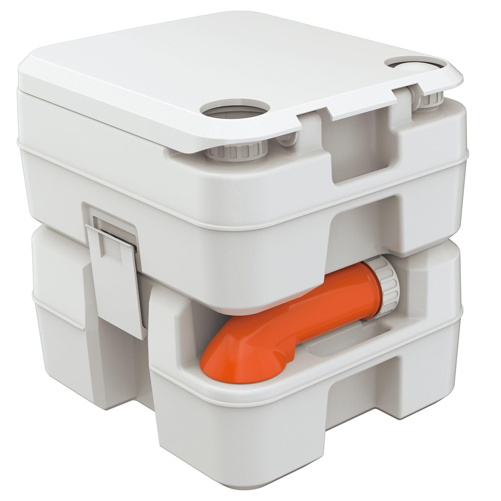 WC portable 20L multifonctionnel avec réservoir d'eau propre séparé