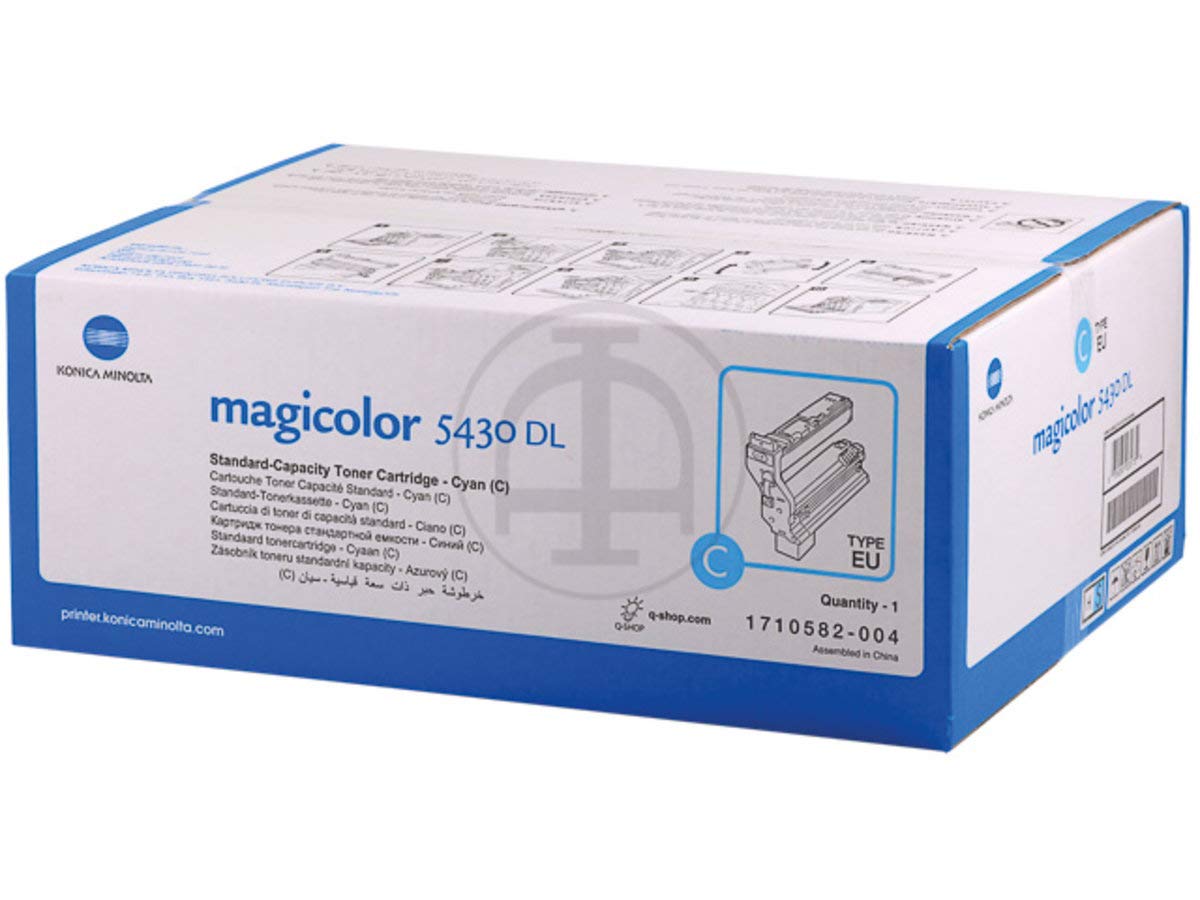 Cartouche de toner cyan Magicolor 5430 DLX originale pour documents couleur nets - 4