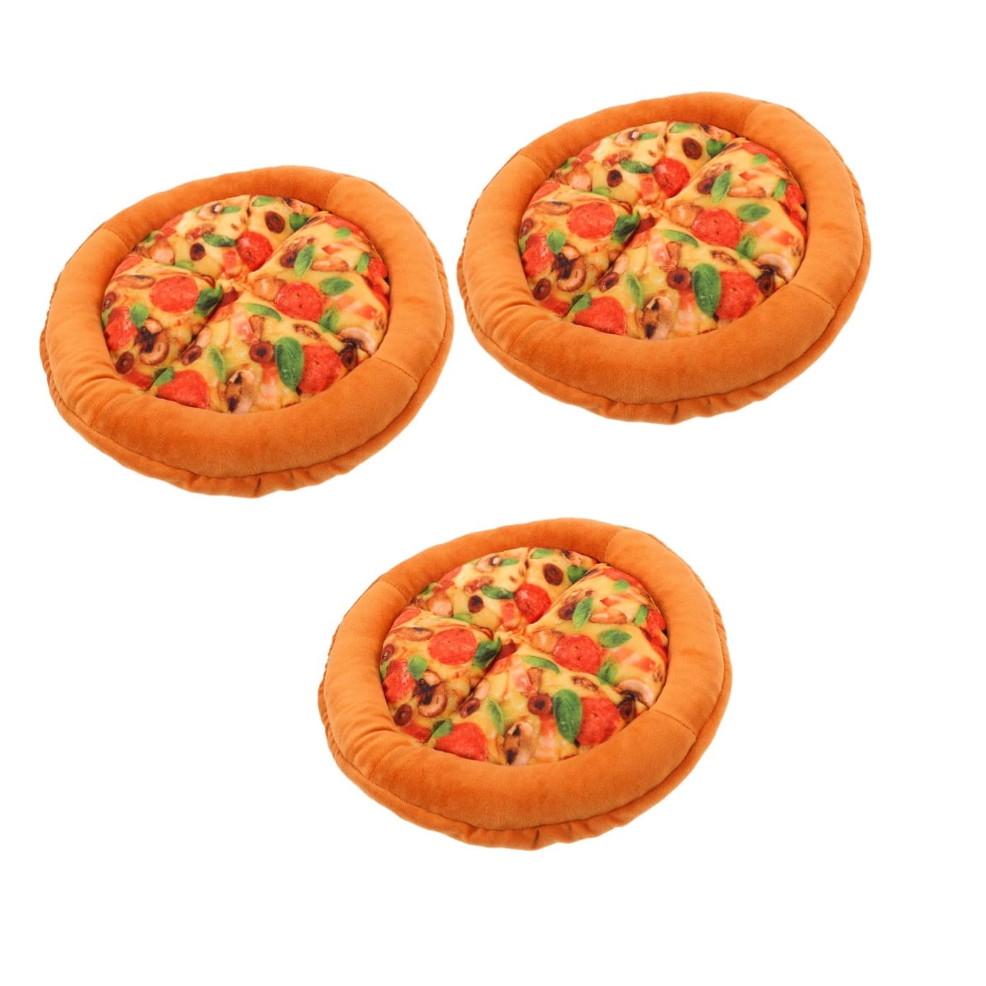 Accessoire de jeu pour chats et chiens : tapis pizza et lit douillet