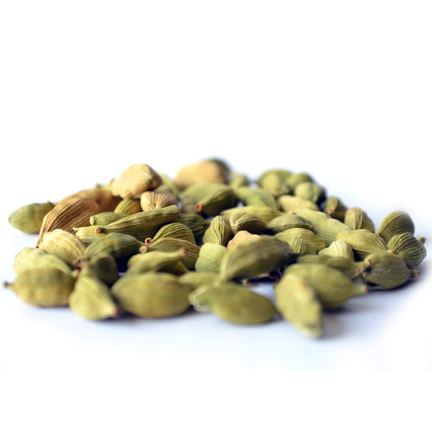 Fresh Ceylon Green Cardamom Pods | Pure Aromatic & Large Pods | Freshly Harvested Seeds | Premium Gourmet Ceylon Spices | Make Delicious Cookies & Cakes | Natural (100g)