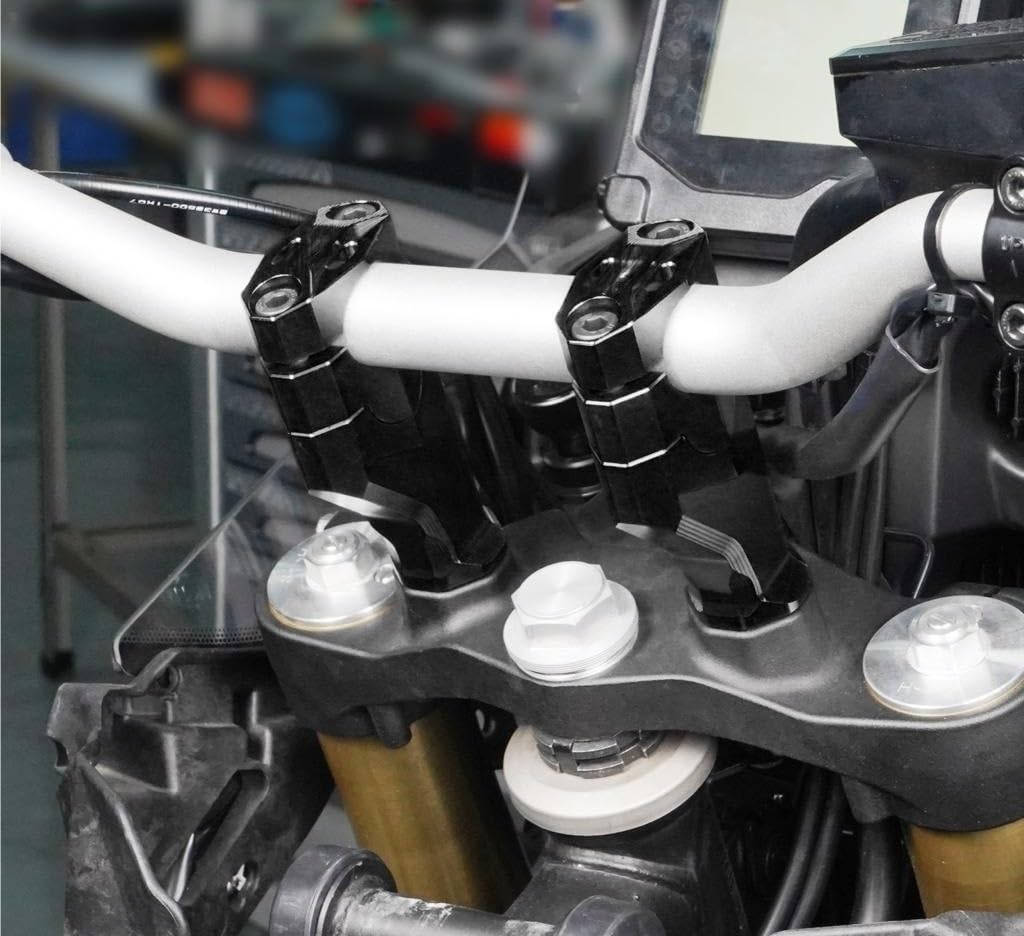 Podstawki Kierownicy 20mm Podwyższenie Uchwytu Pasuje Do Yamaha Tenere 700 /Rally Edition 2019 2020 2021 2022 2023 2024 Zacisk Wspornika Kierownicy Riser zacisk Adapter