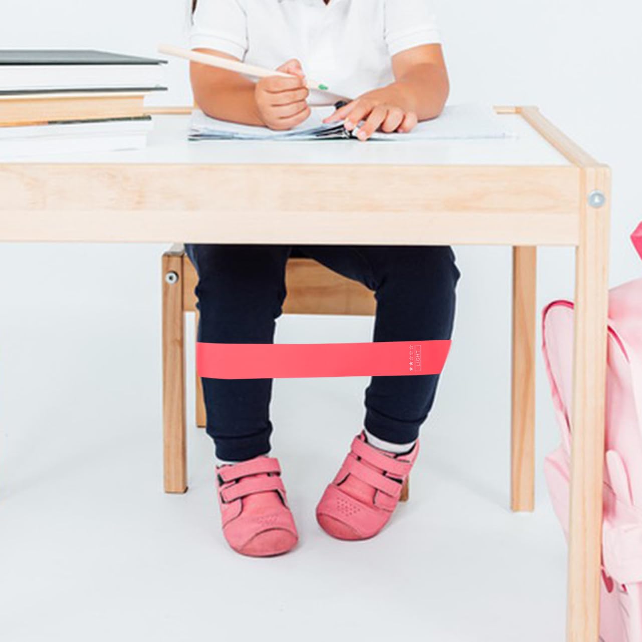 Didiseaon 10 pezzi Fasce Elastiche Colorate per Sedie da Aula Bande Elastiche Regolabili per Gambe di Sedie Resistenti e Leggere Uso Interno ed Esterno