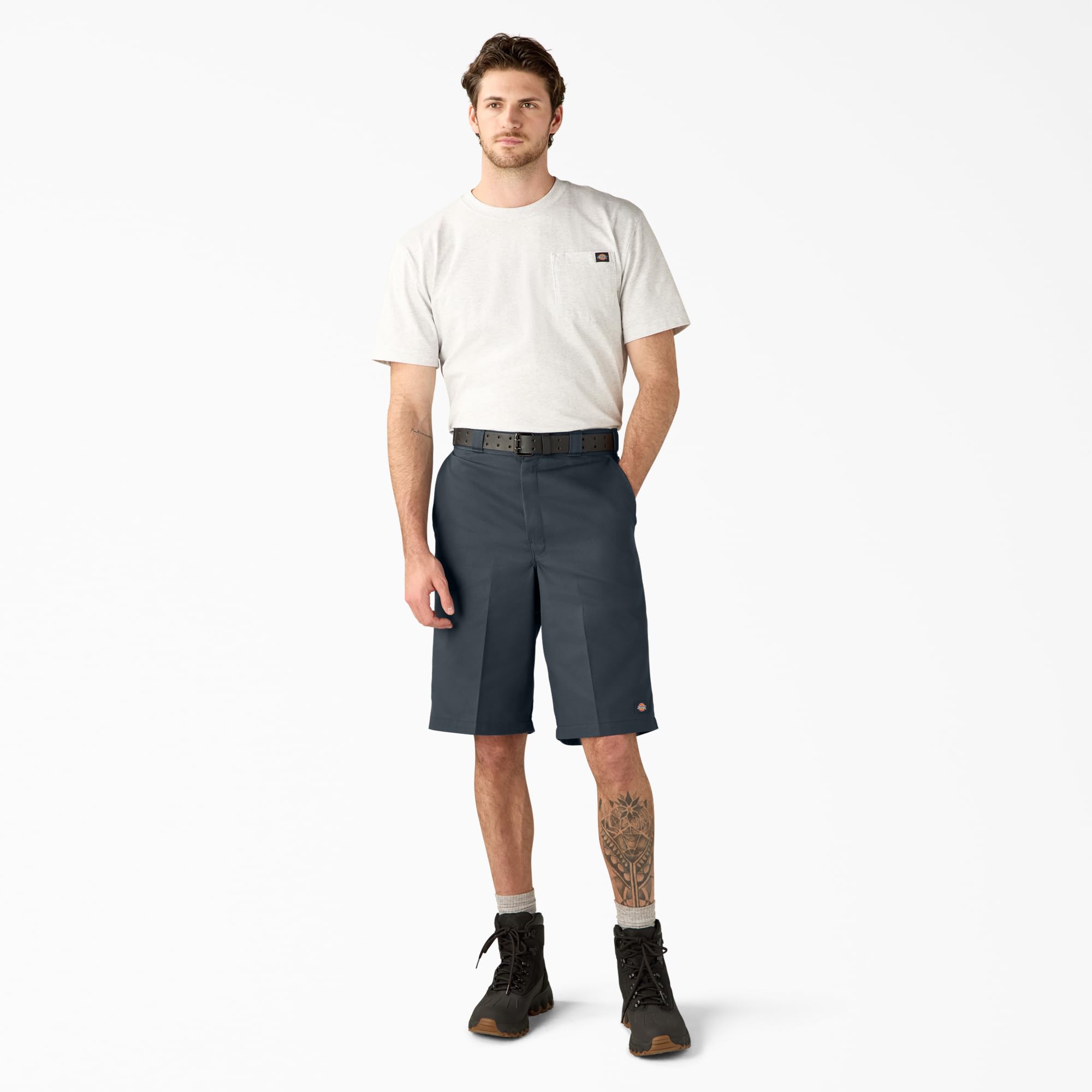 Dickies Men's 13 Inch Loose Fit Multi-Pocket Work Short