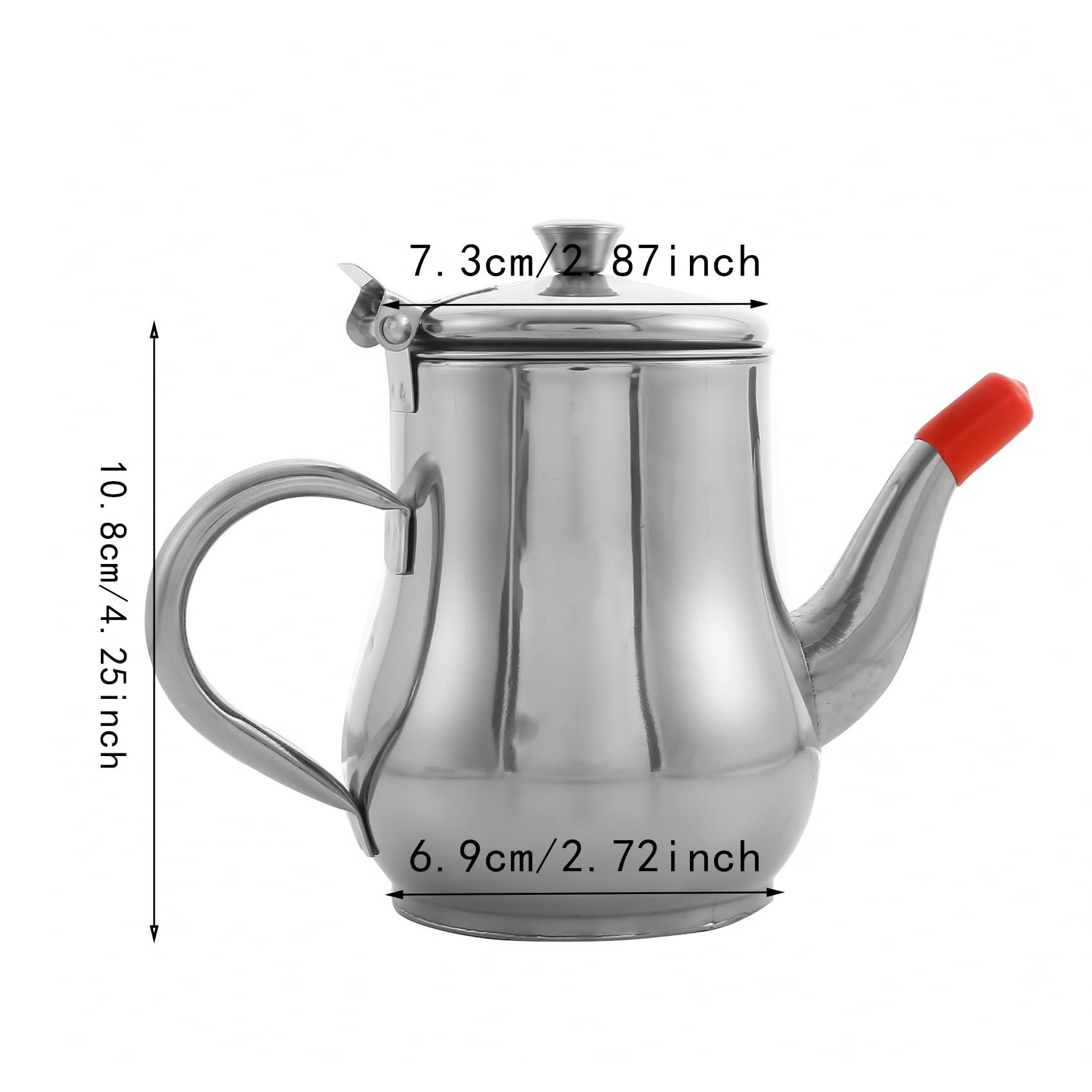 Amazon | generic オイルポット ステンレス 油こし器 小さいオイル