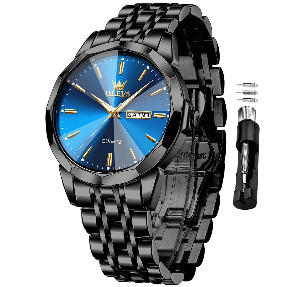 Montre de style décontracté OLEVS montre analogique facile à lire - 7