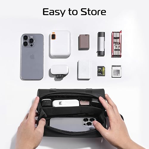 Miniatura 4 de ULANZI PK-04 Bolsa de transporte para DJI Osmo Pocket 3, estuche de almacenamiento portátil, protector para DJI Osmo Pocket 3 Creator Combo