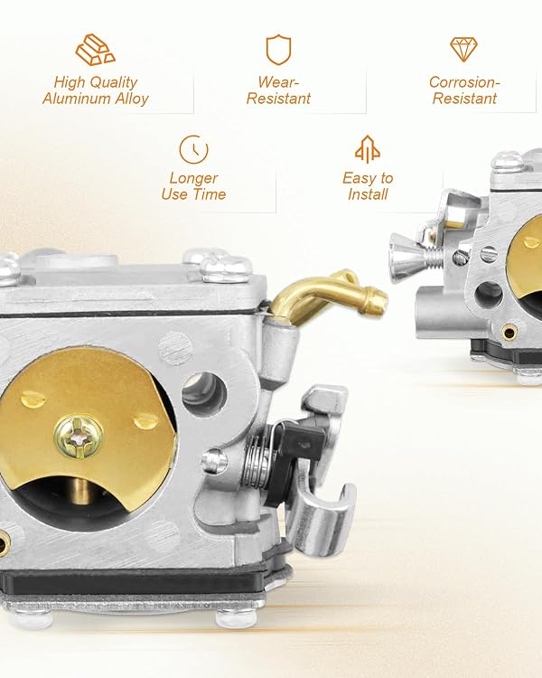 JUWEVAZU K970 Carburetor Fit for Husqvarna K970 Cut Off Saw, Replace 584913001 522942001 by JUWEVAZU - Image 5