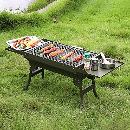 Barbecue à charbon portable pour camping et pique-nique en plein air