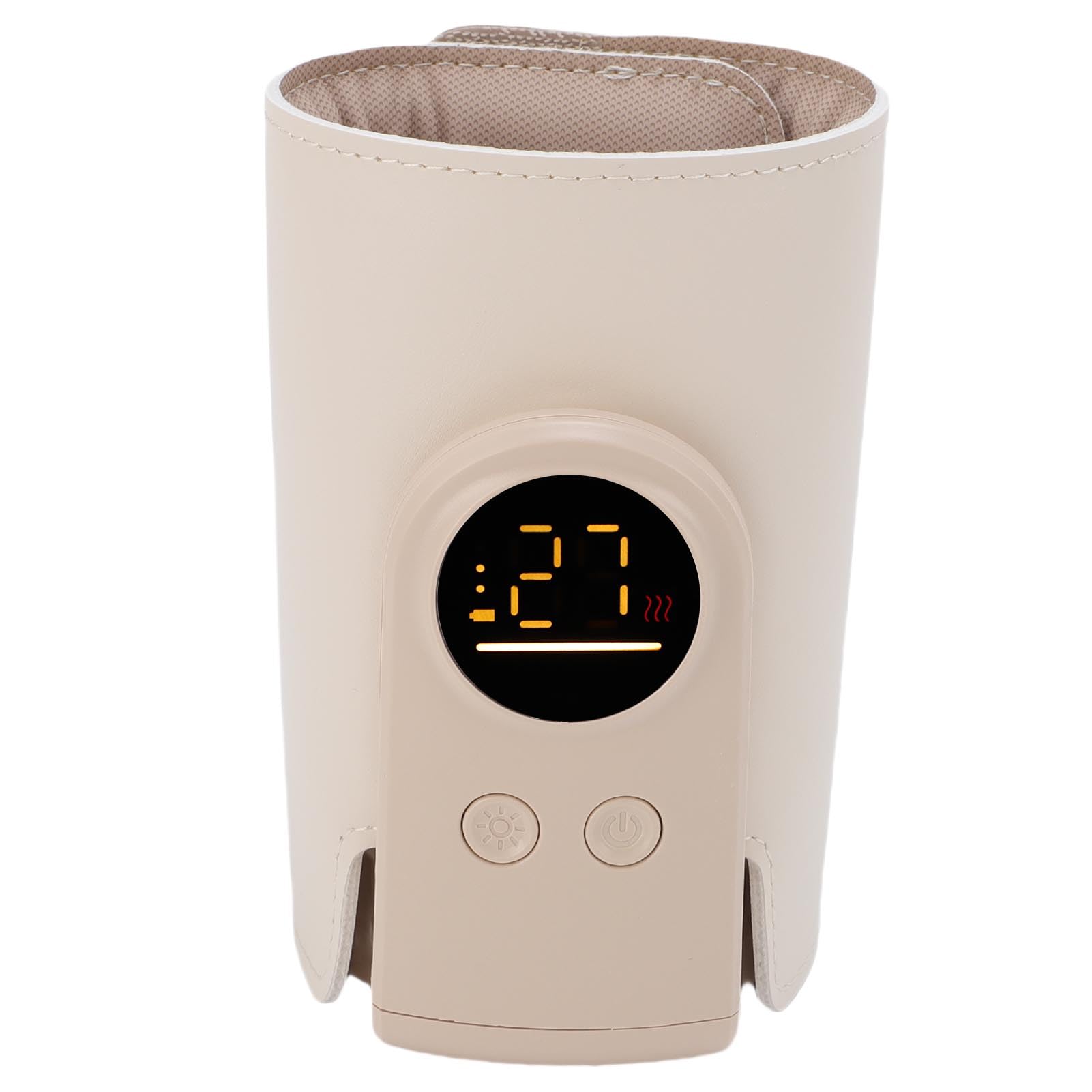 Scaldabiberon Portatile, Tecnologia di Riscaldamento Rapido, Controllo Accurato della Temperatura, Luce Notturna a 6 Livelli, per Alimenti per Bambini con Latte Materno con USB Tipo C, da