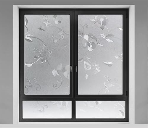 Miniatura 16 de Película decorativa para ventana de vidrio esmerilado, película decorativa de privacidad para ventana, calcomanía para ventana de vitral, bloqueo