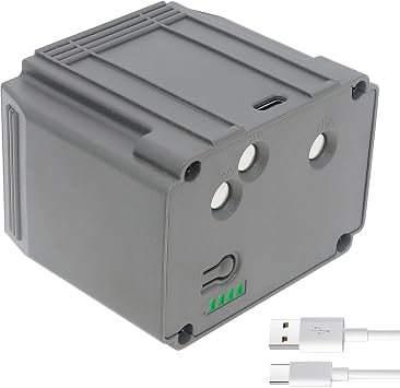 Battery Replacement for TACTACAM Defend Security Camera | Rechargeable Lithium-Ion Battery 7000mAh;Reusable power source; enables off-grid deployment anywhere