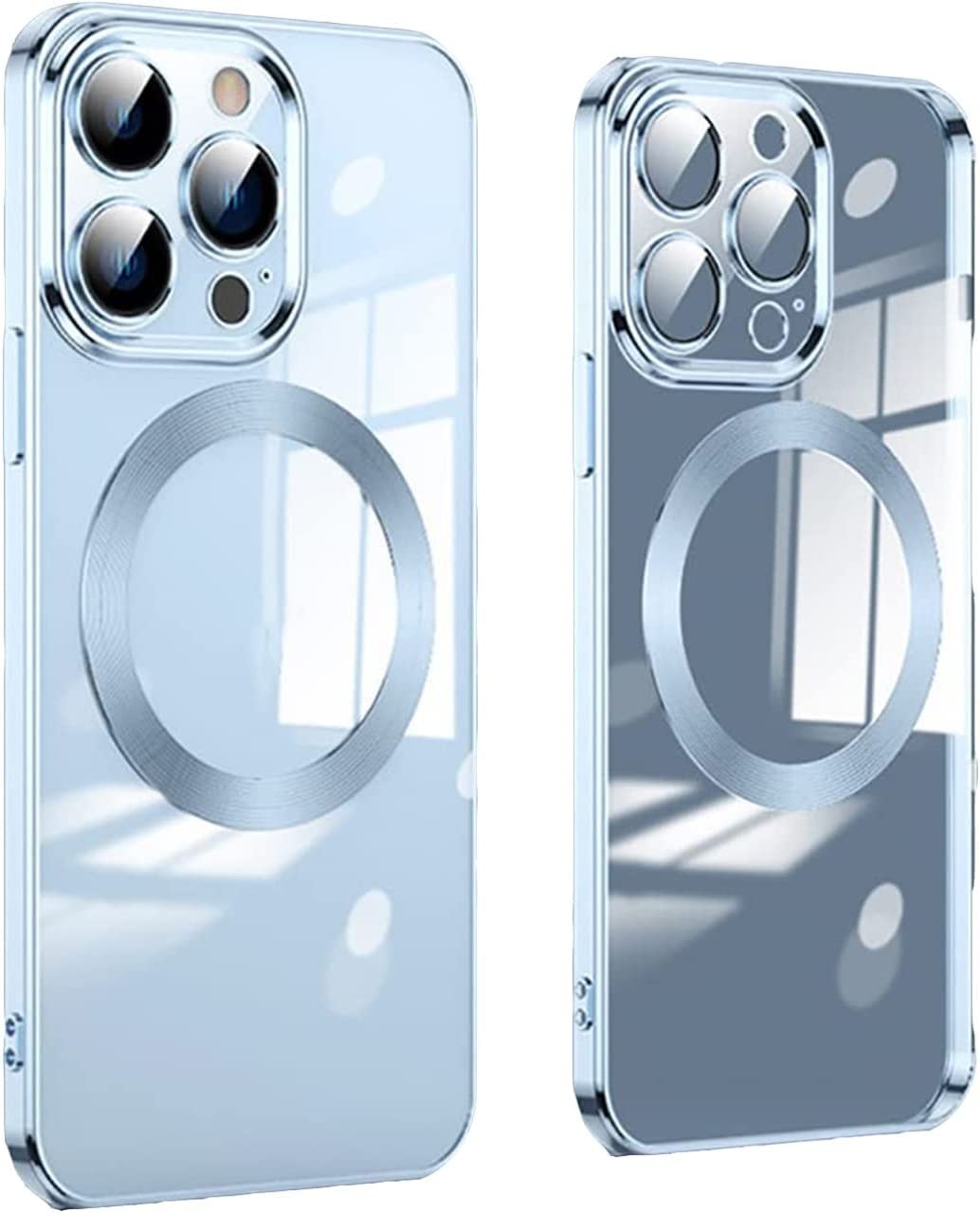 New Version 2.0 Clean Lens for iPhone Case with Camera Protector, HD Magsafing