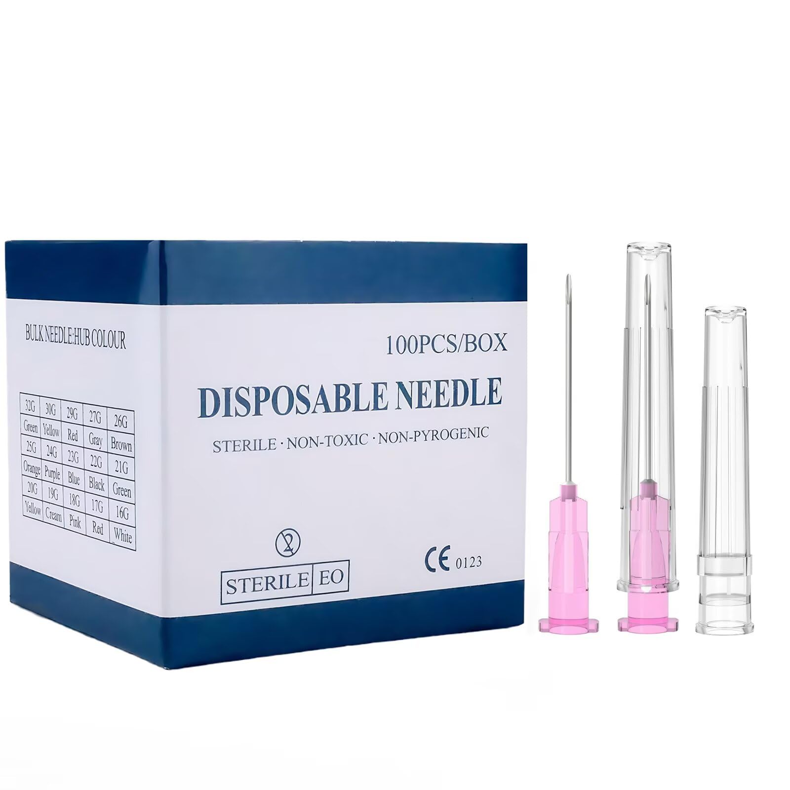 30 Gauge 5/16"(8m) with Needle, Disposable Individual Package, Boxes of 100 — Amazon image 8