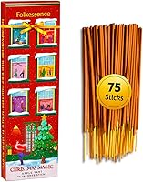 Vista 16 de Folkulture Varillas de incienso (120 varillas) Juego de 6 incienso prémium con el mejor olor para limpiar la energía negativa Sin carbón