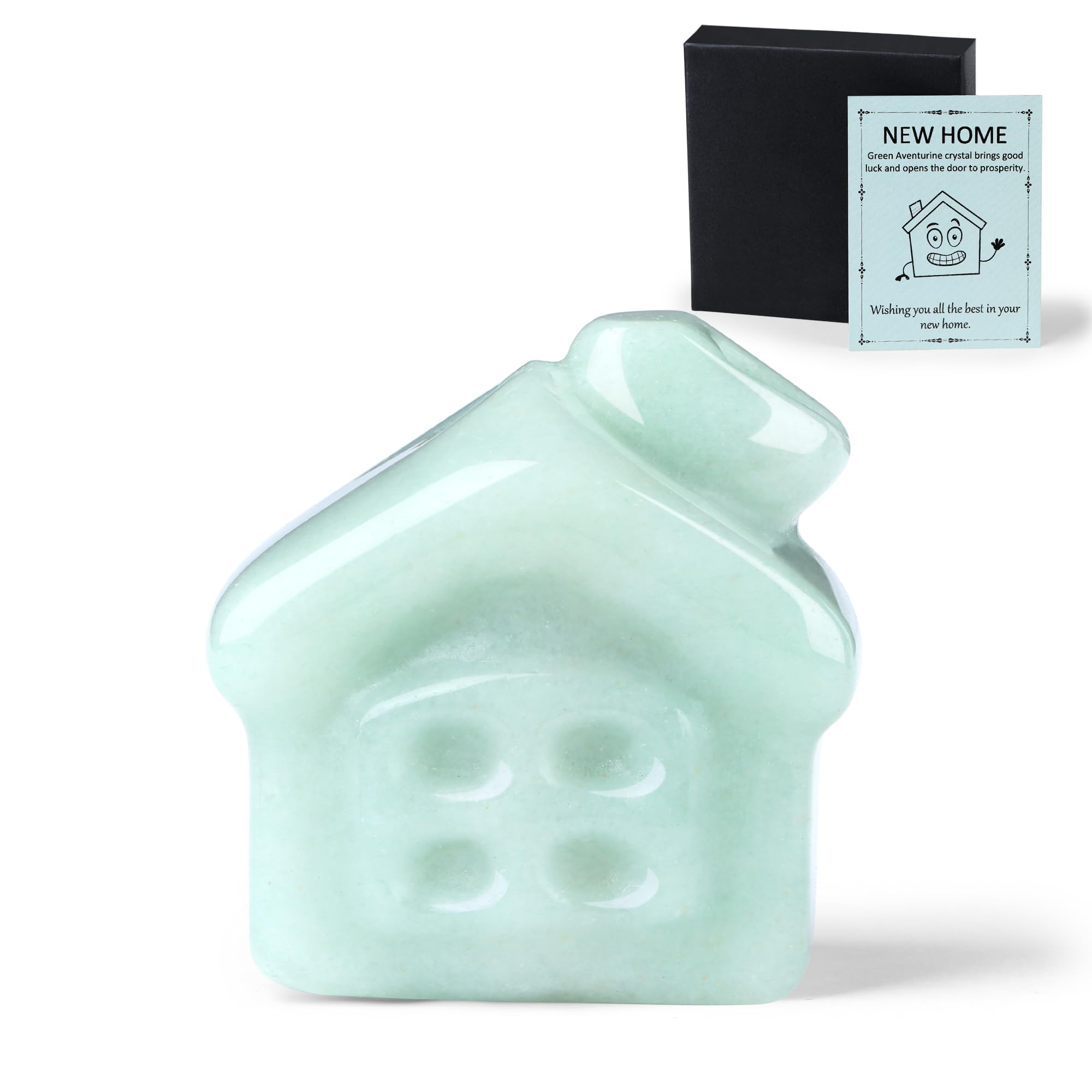 AWARDSEN Housewarming Gifts for New Home Owners Mini Green House Ornament