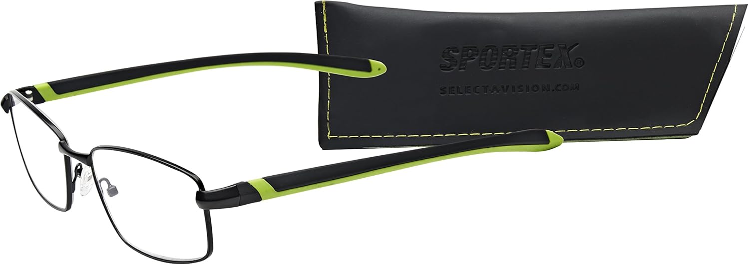 SAV Eyewear Men's Sportex Ar4146 Sport Green Reading