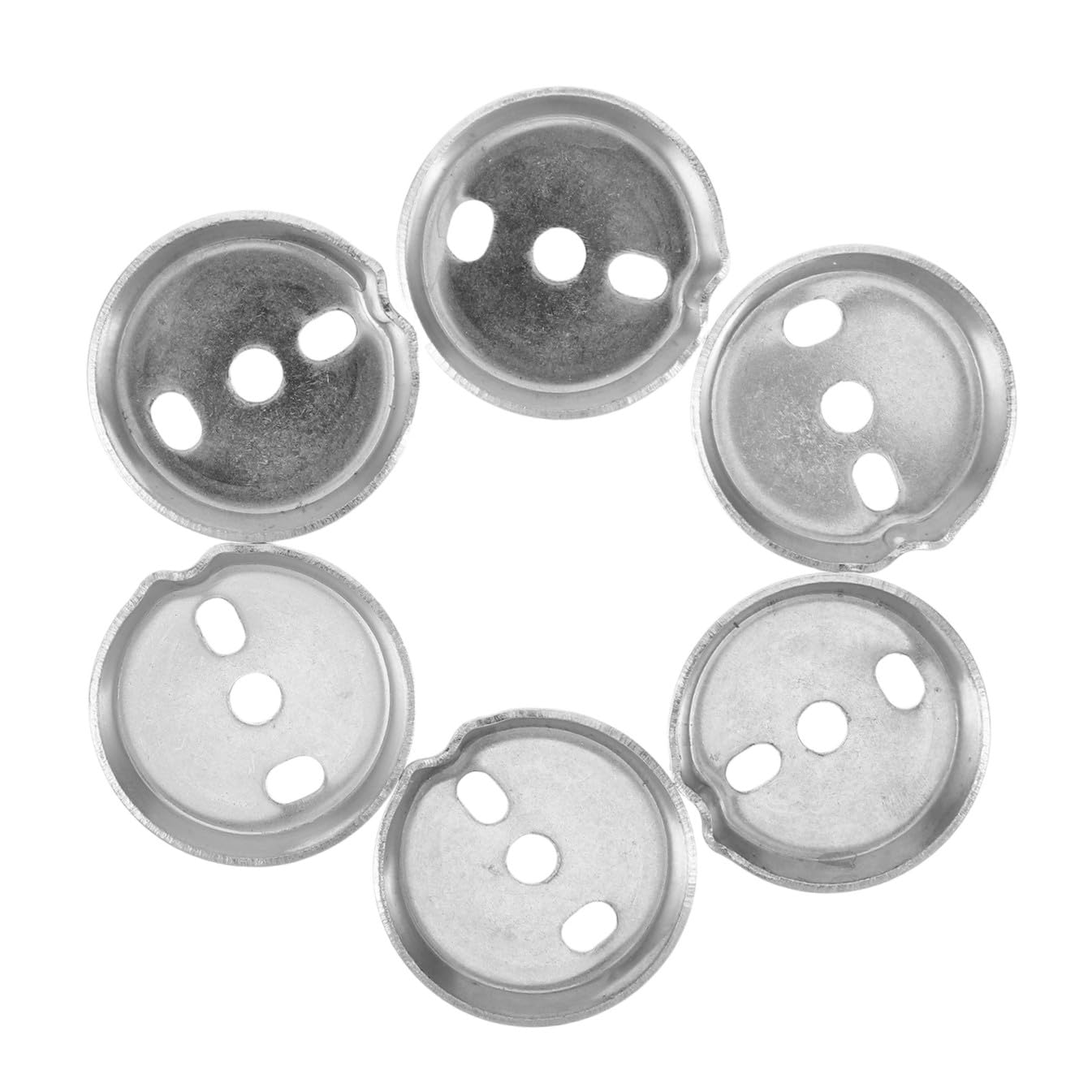 Support de fixation pour barre à serviettes en acier inoxydable LIFKOME x6