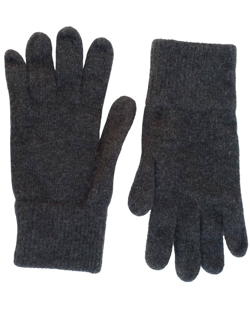 Foster-Natur, Guantes de lana para hombre (100% lana merino)