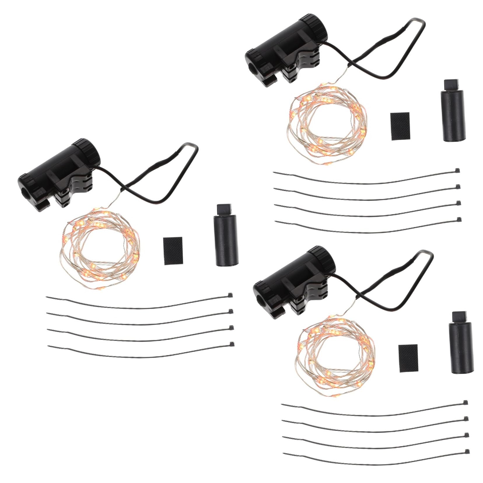HANABASS Lumières LED de Roue de Vélo Rechargeables Accessoires de Vélo Étanches Décoratif pour Cyclisme RGB Changeant Parfaits pour Anniversaire