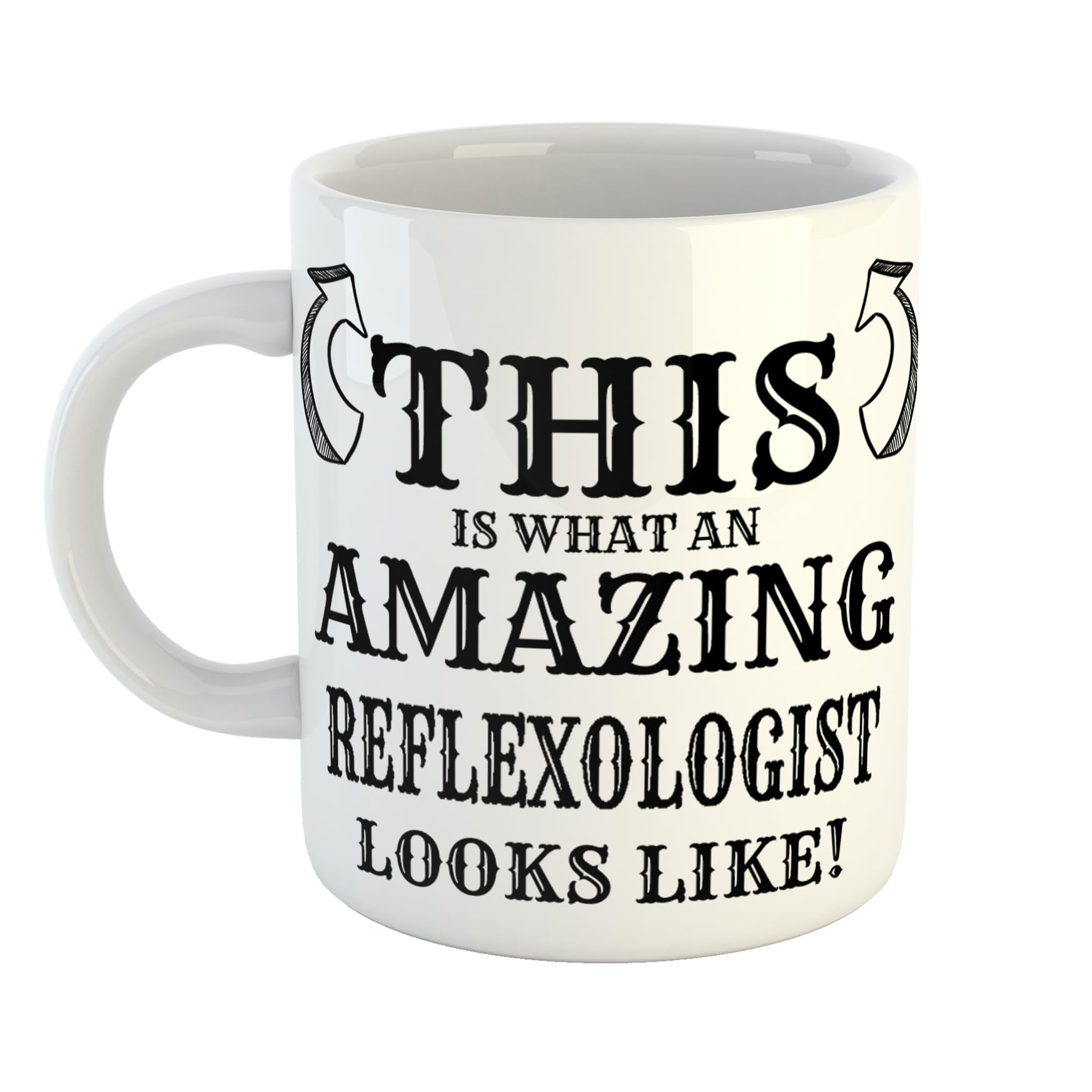 Just The Shirt This is What an Amazing Reflexologist Looks Like Mug, Stocking Filler Gift, 11 oz Ceramic Mug