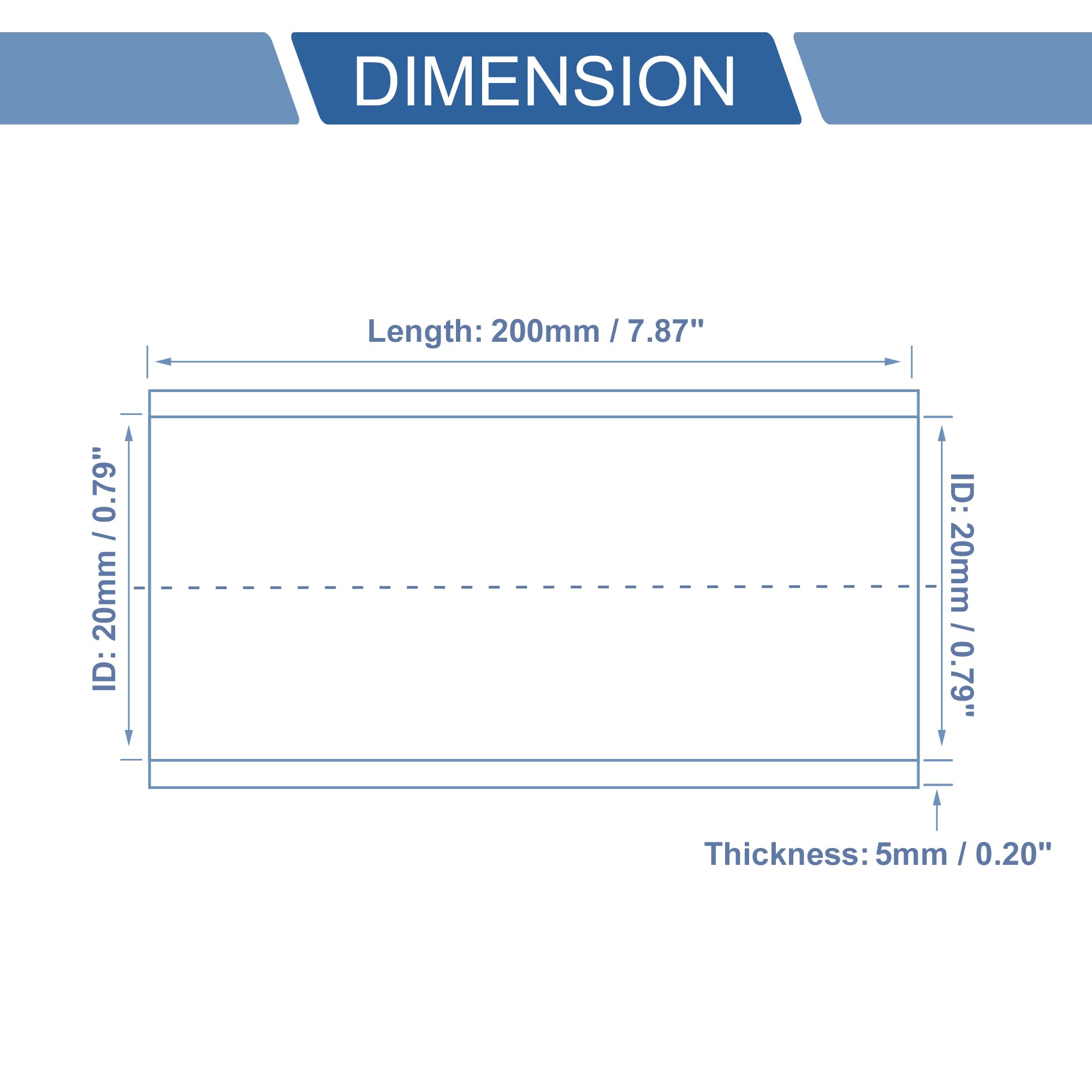 Tuyau En Silicone Pour Voiture - Diamètre Intérieur 18 Mm, Longueur 300 Mm - Pour Liquide De Refroidissement, Huile - Rouge/Bleu