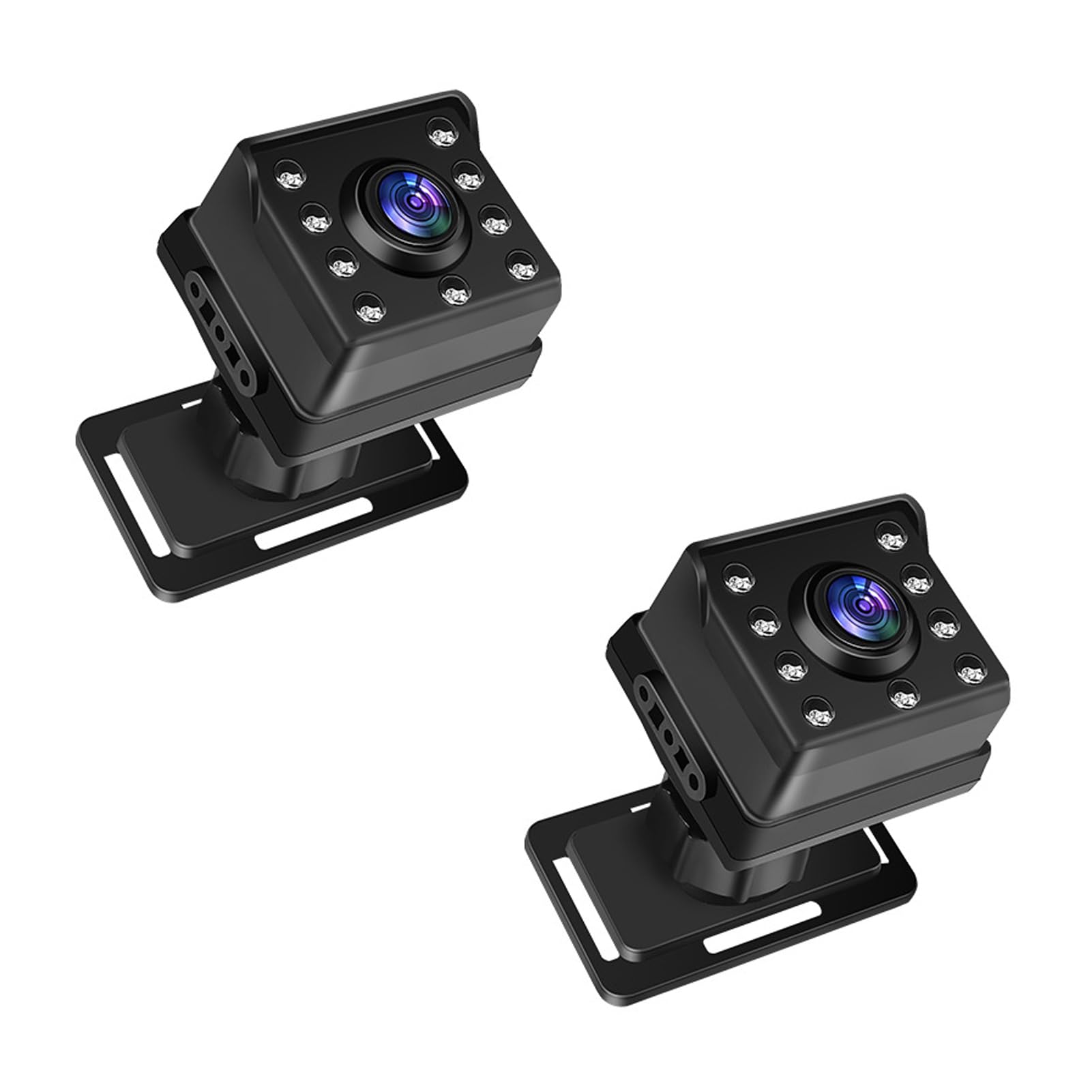 Kavolet Kamera Samochodowa dla Niemowląt z podwójną kamerą 1080P, Wyraźnym Obrazem w Nocy, Zwiększonym Bezpieczeństwem, Obrotem o 360°, Szerokim Kątem Widzenia Zapewniającym Bezstresowe Rodzinne