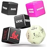 Sex Dice Game for Adults - Deluxe Premium Quality Sex Game, Complete Set with Travel Box for Couple Games Perfect Anniversary Wedding Gift, Fun Date Night Combinations and Positions, Juegos Sexuales