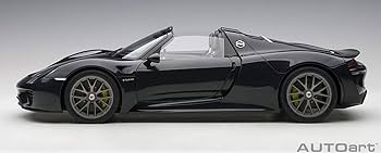 1/18 オートアート　AUTOart　ポルシェ918スパイダー　美品　黒 Amazon | AUTOart 1/18 ポルシェ 918 スパイダー バイザッハ
