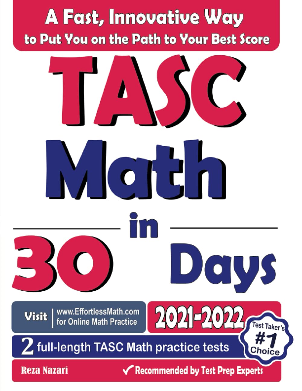 TASC Math in 30 Days: The Most Effective TASC Math Crash Course