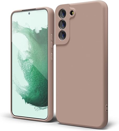oakxco Funda para teléfono Samsung Galaxy S22 Plus de silicona líquida, bonita funda delgada y delgada de goma suave de TPU para mujeres y niñas,