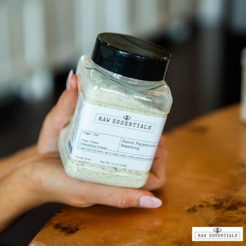 Miniatura 6 de Ranch Peppercorn Seasoning - Sabor rancho con un toque de pimienta - Haz un delicioso aderezo para ensalada rancho o salsa - Uso en carnes, papas