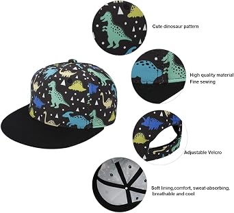 Kids Baseball Hat Toddler Boy Girl Sun Protection Hat Cotton Hats,Sun Hat for Baby Girls Boys Children