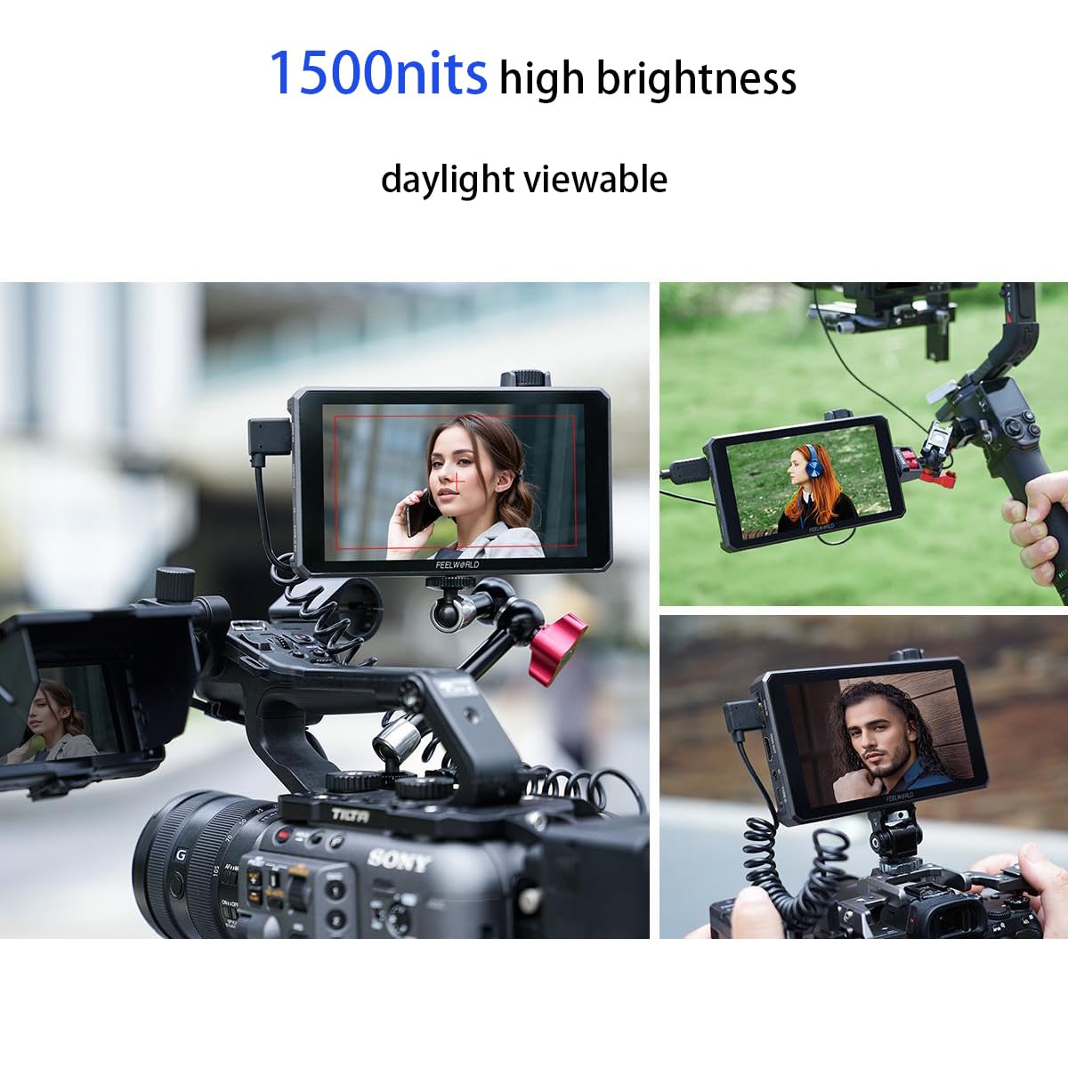 Amazon.com : FEELWORLD SC6 6-inch 1500NIT High Brightness 
