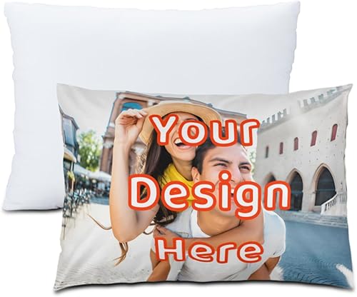 Almohada personalizada, funda de almohada personalizada, almohadas personalizables con imagen, fundas de almohada personalizadas para Navidad,