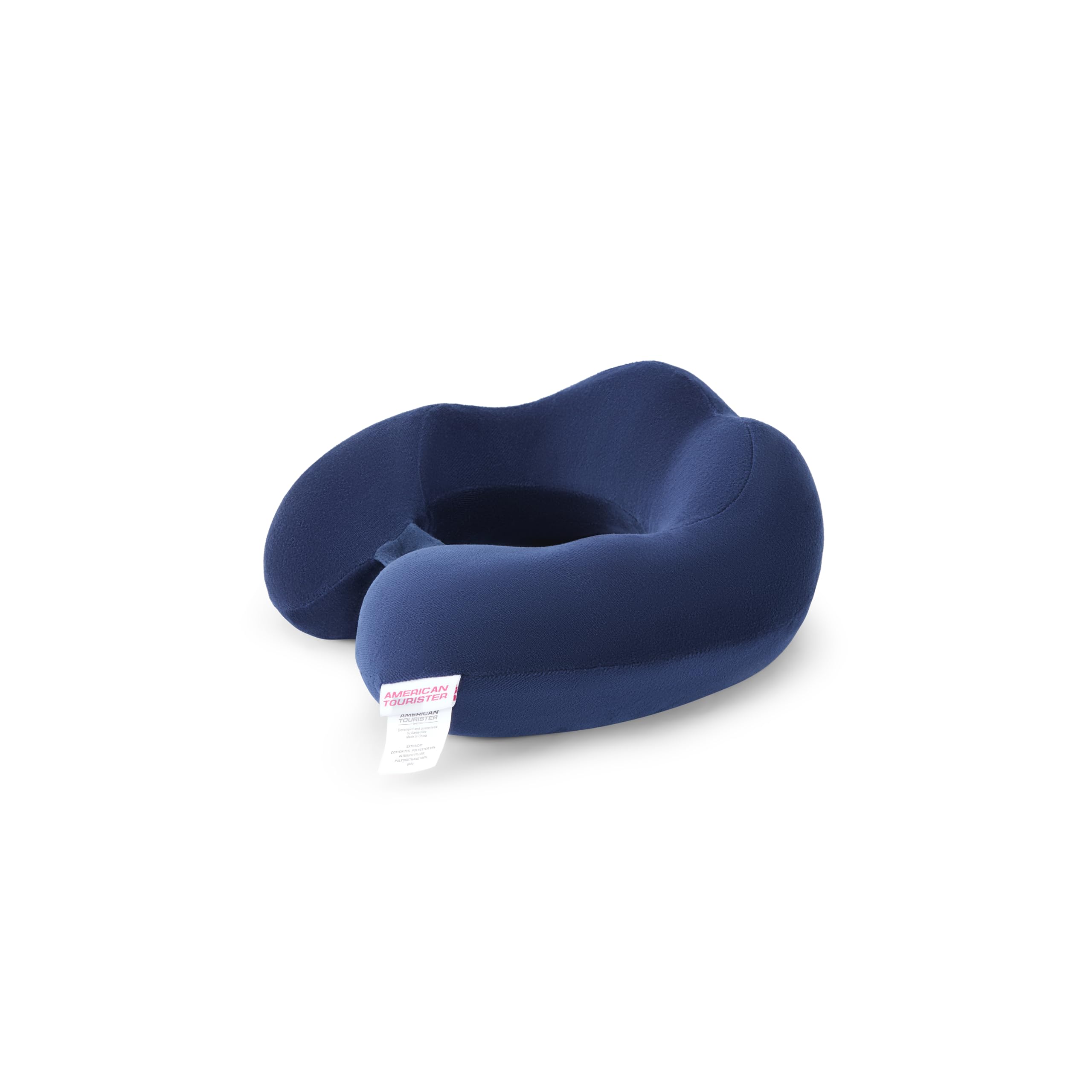 American Tourister Memory Foam Pillow, Experience Ultimate Comfort on The go with Our Portable Travel Pillow for Men & Women - Navy-image-36